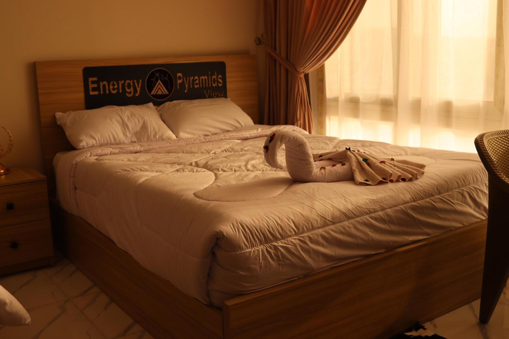 הוסטל Kafret el-Gabal Energy Pyramids View מראה חיצוני תמונה